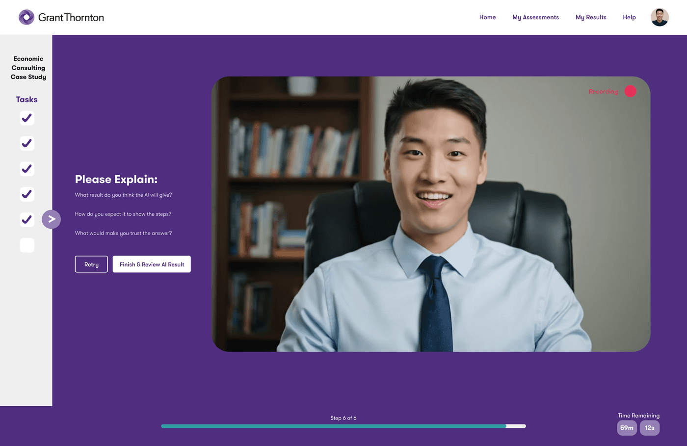 Allowing users to give answers as video or text